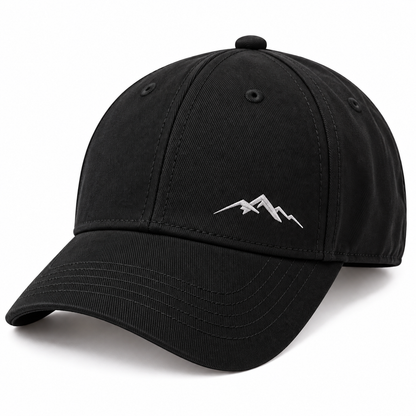 ENERGY GROUP – Cappellino Unisex con Visiera e Logo Montagne Ricamato – Regolabile – Sport e Trekking