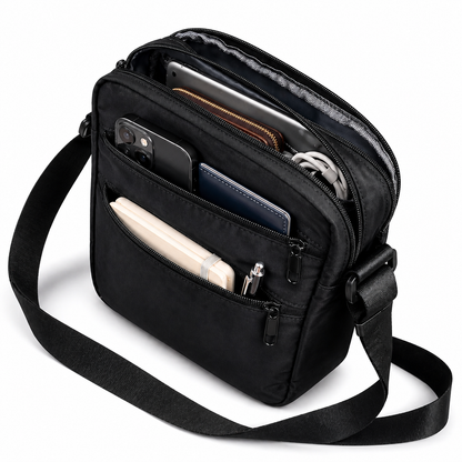 Borsello a Tracolla Unisex – Compatto, Sicuro e Sempre con Te